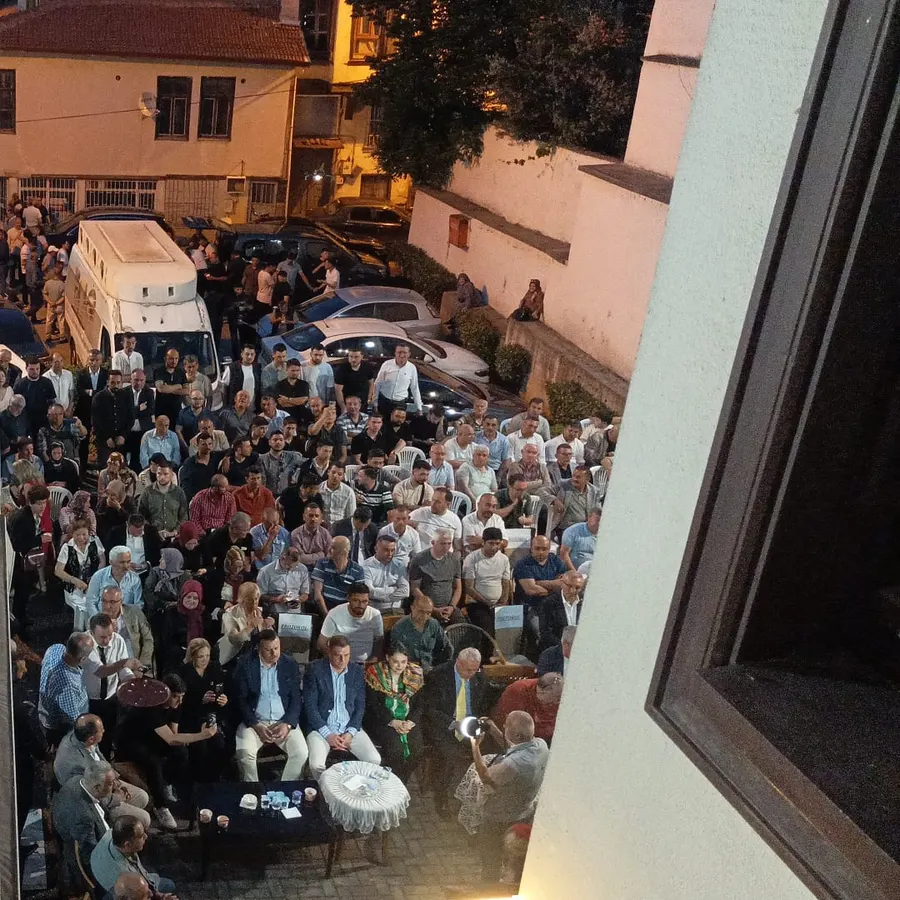 Bayramlaşma danışığından bir kare